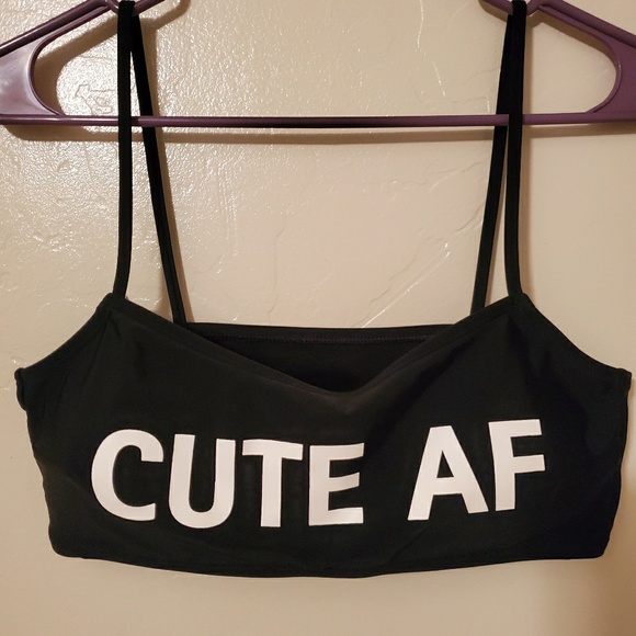 Rue21 Other - 🖤🍒Cute AF bikini top